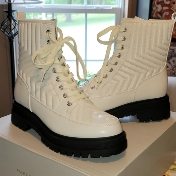 Marc Fisher Pierce Textured Lugsole Boots - Picture 8 of 8
